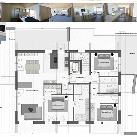 Apartment B Living